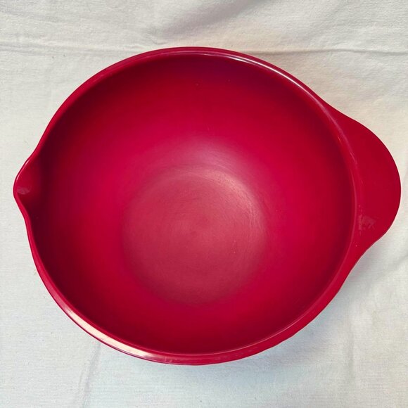 KitchenAid Red Mixing Bowl 4.5-Quart Pour Spout Handle Slip Resistant - Picture 5 of 6